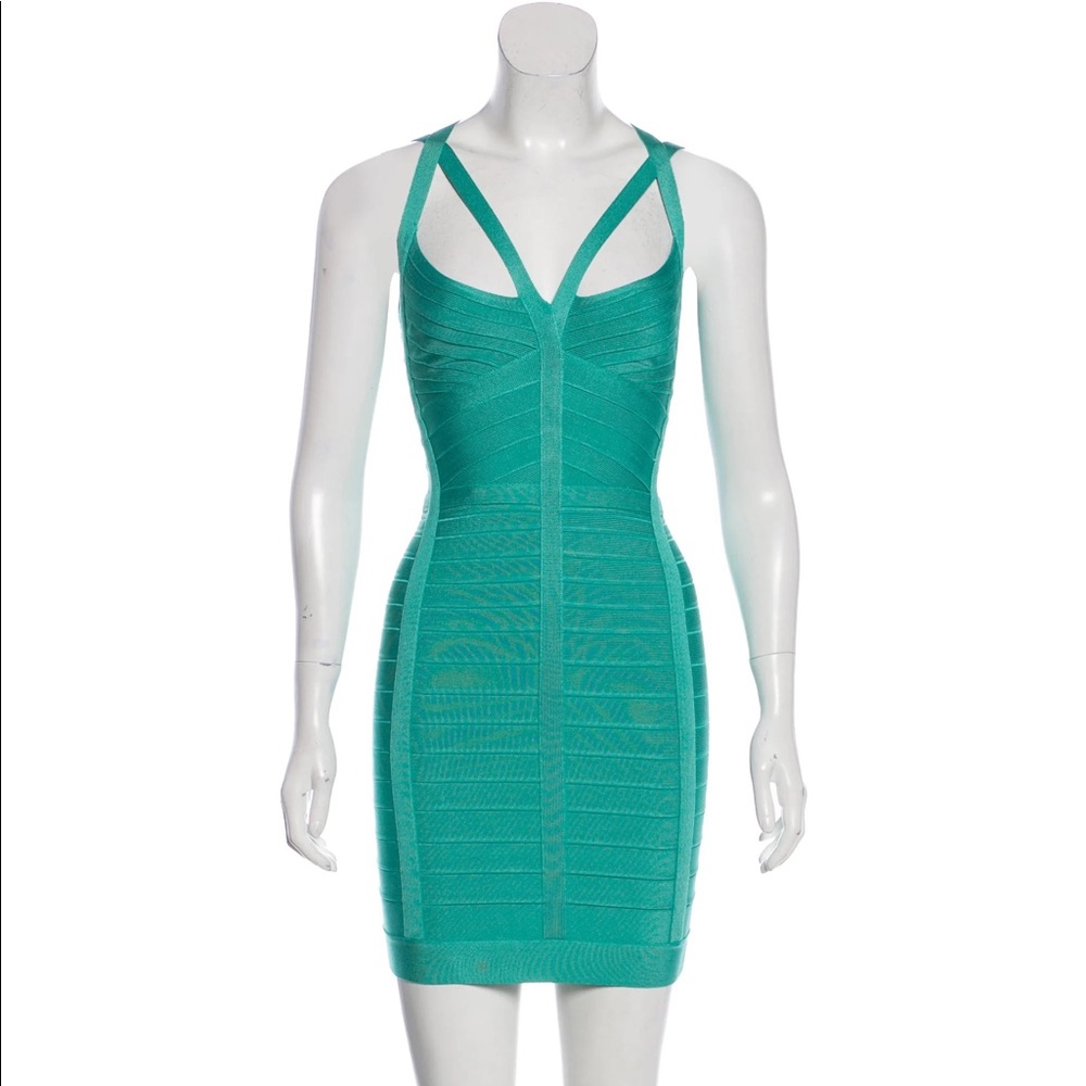 Herve Leger Juliana mini bandage dress, size Small. Worn once!